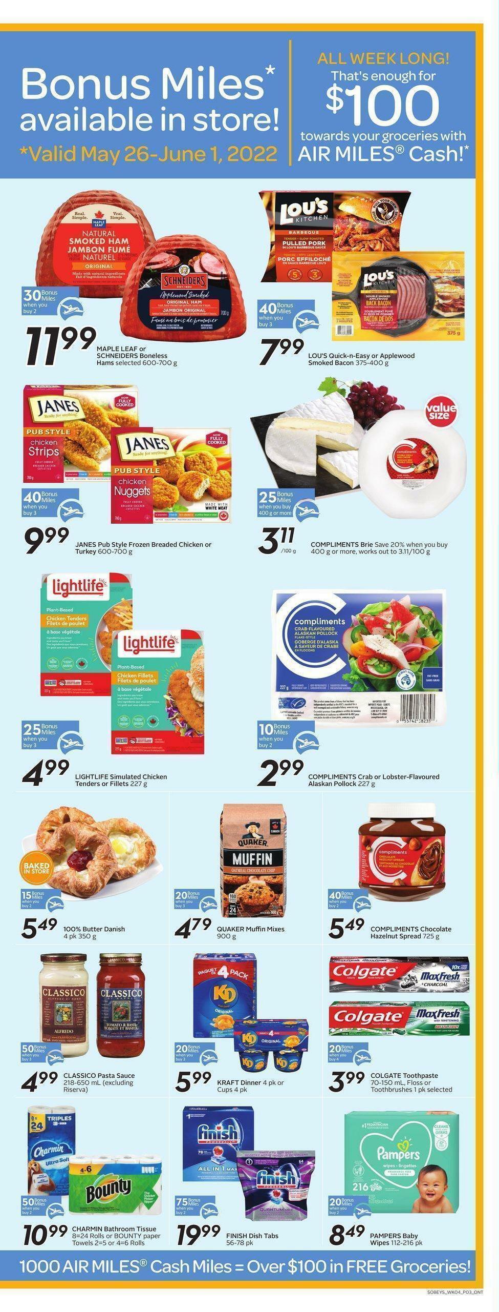 Sobeys Flyer from May 26