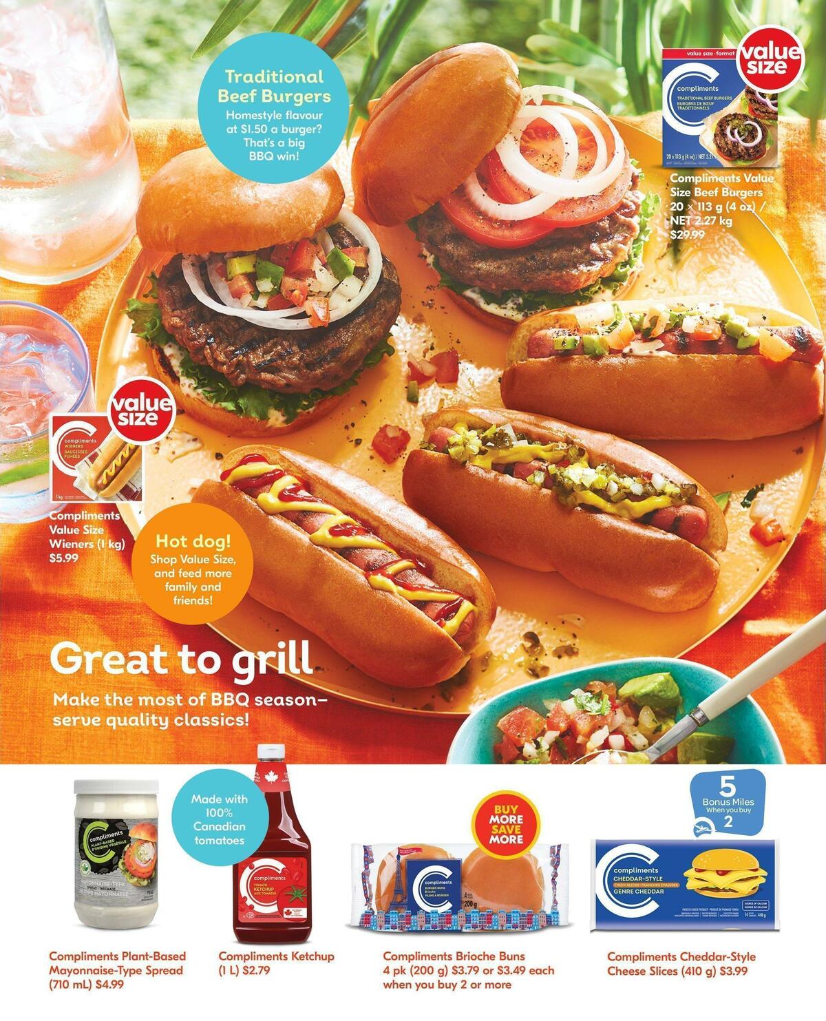 Sobeys Summer Compliments Flyer from June 9