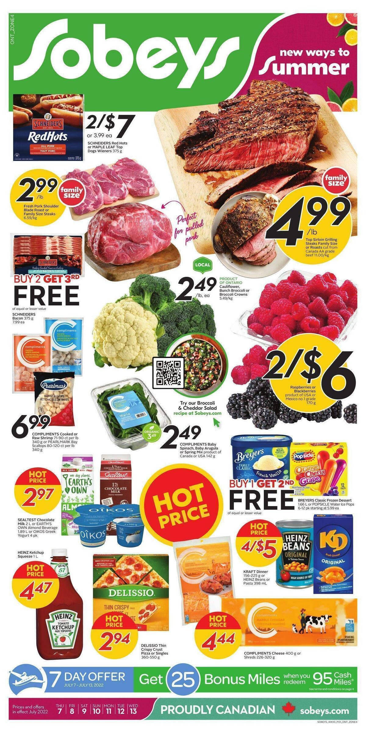 Sobeys Flyer from July 7