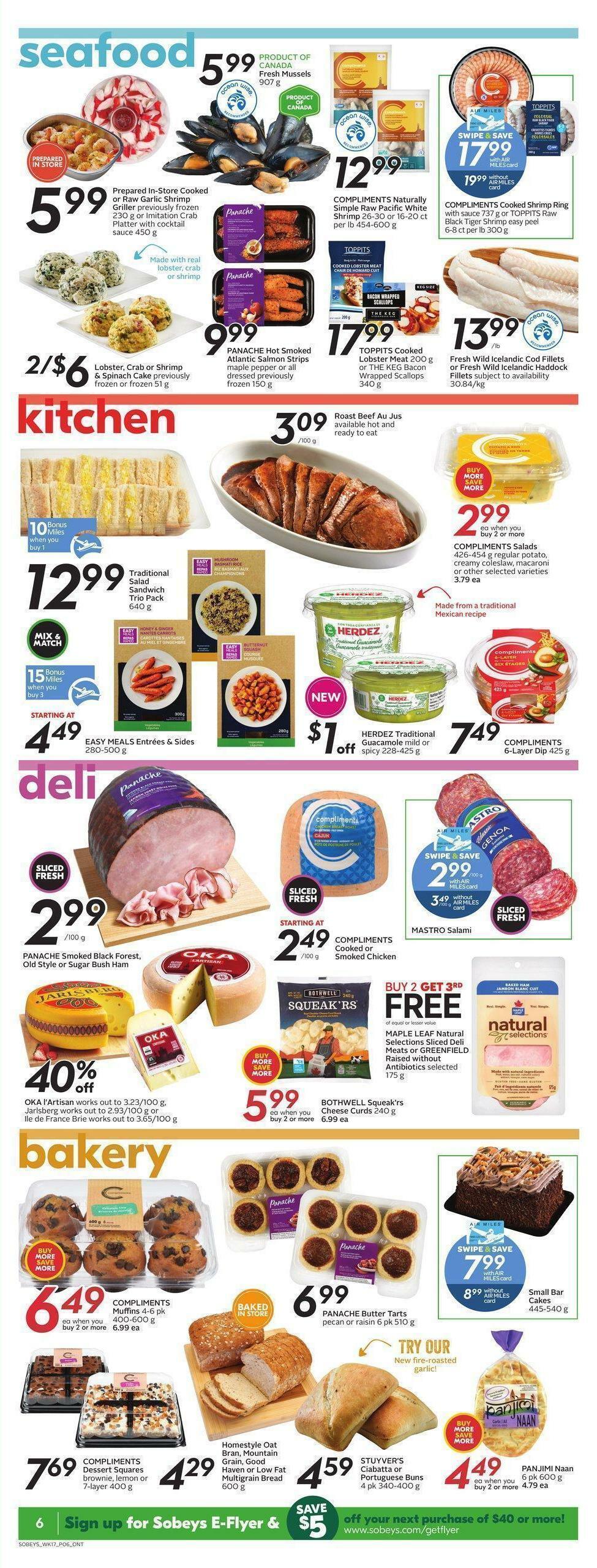 Sobeys Flyer from August 25