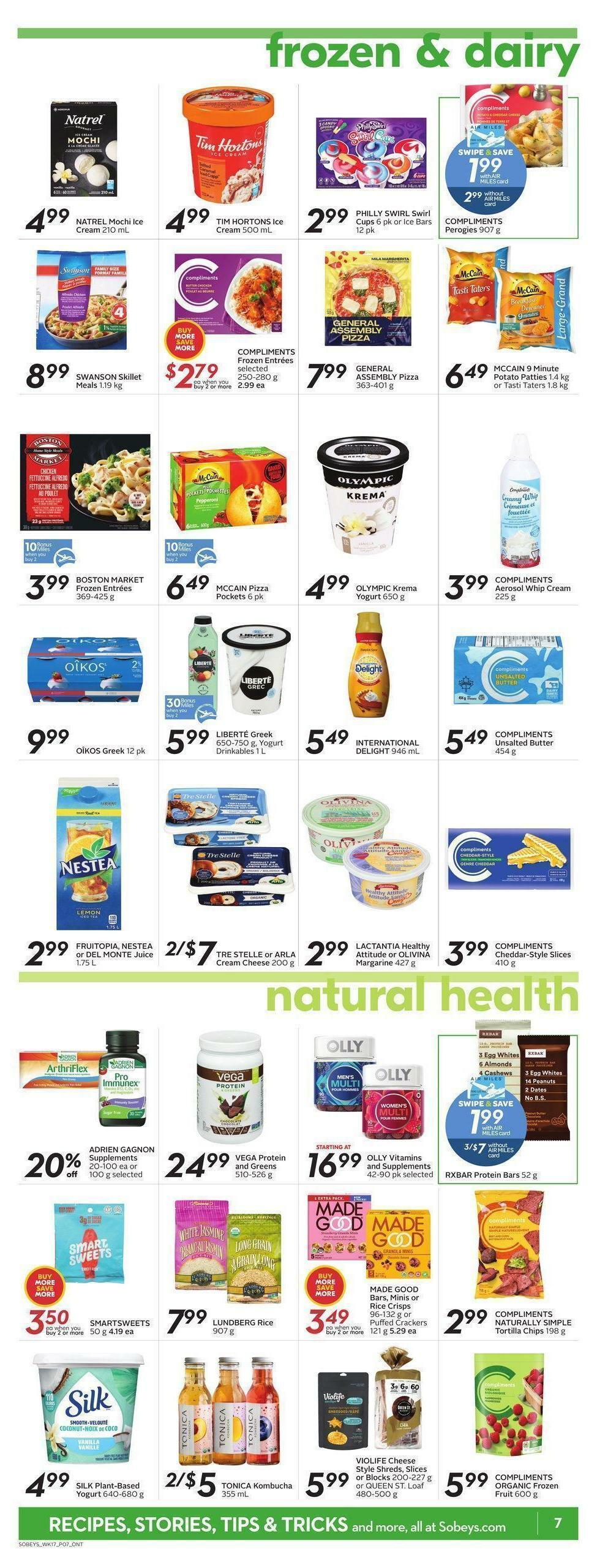 Sobeys Flyer from August 25
