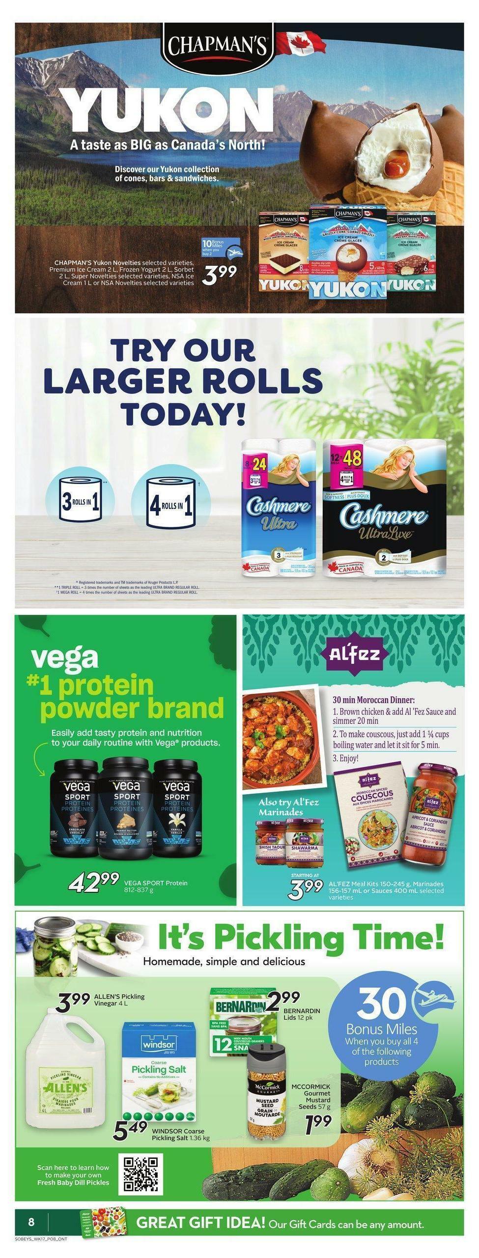 Sobeys Flyer from August 25