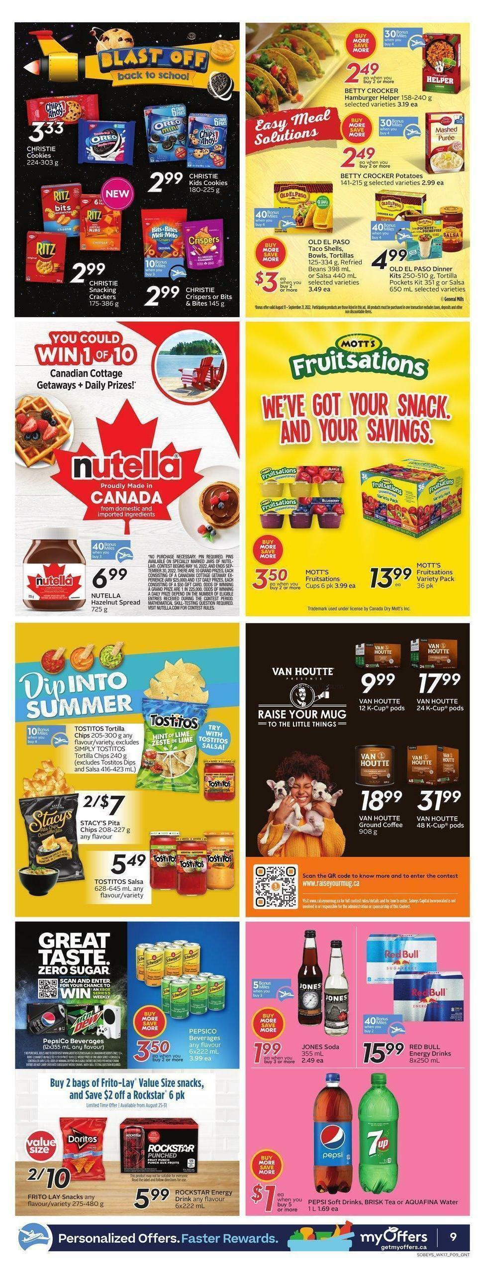 Sobeys Flyer from August 25