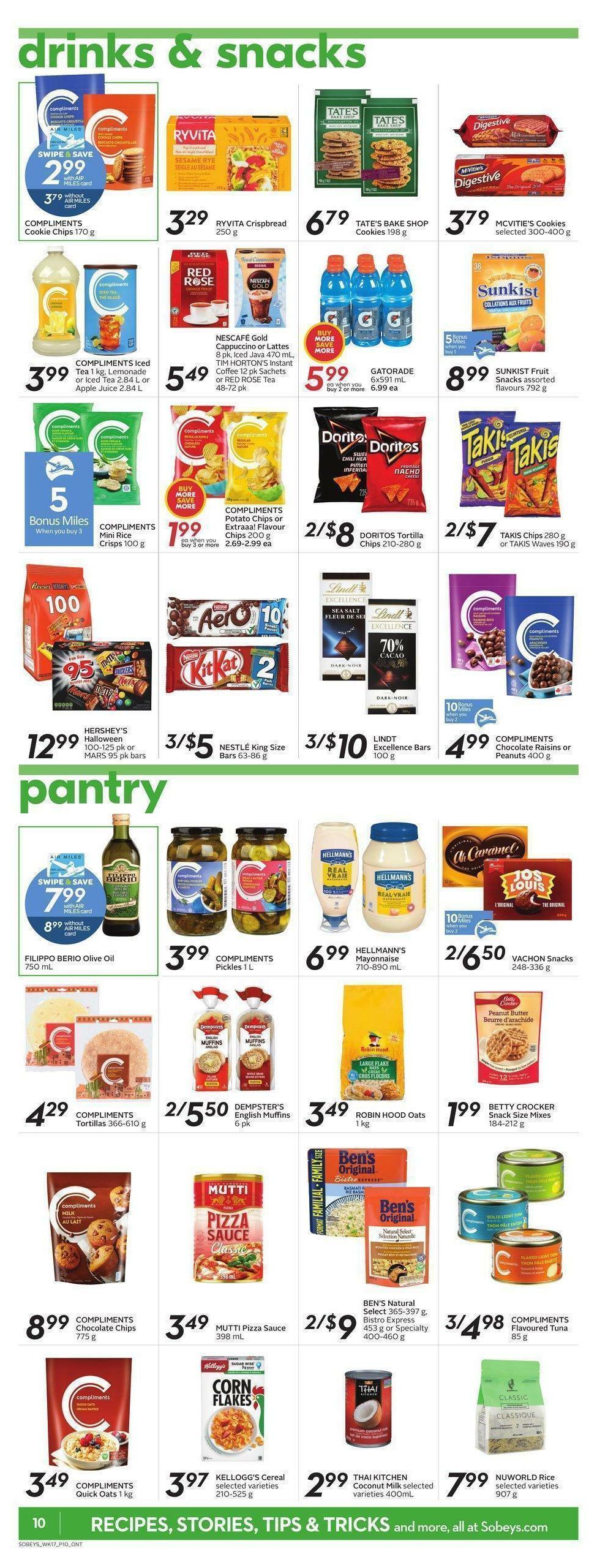 Sobeys Flyer from August 25