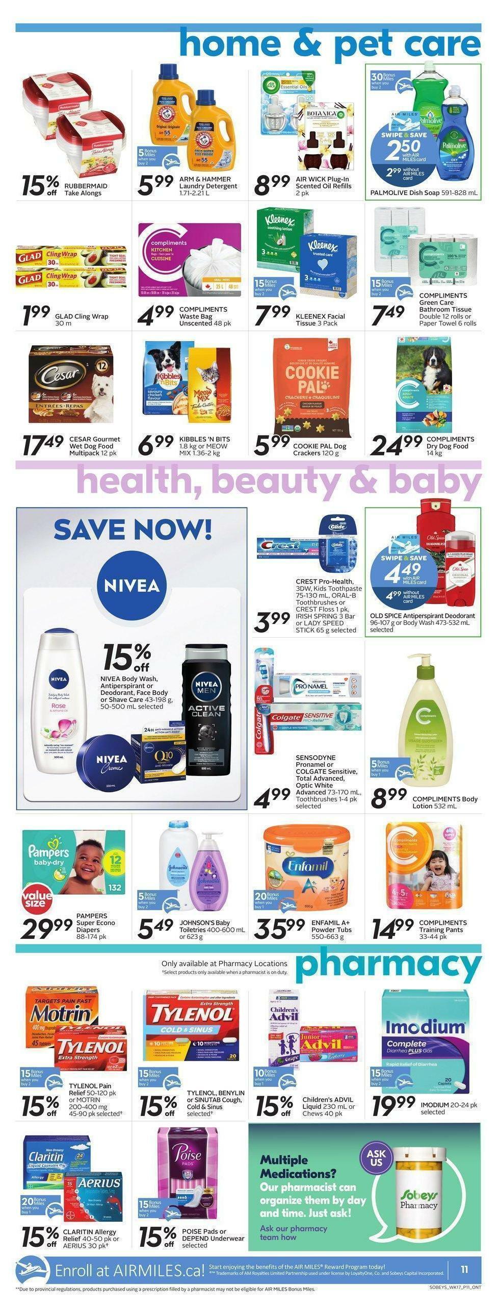 Sobeys Flyer from August 25