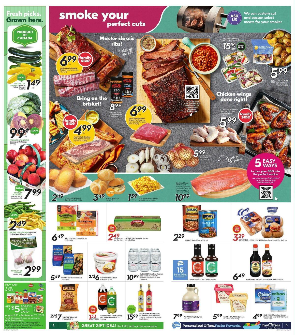 Sobeys Flyer from August 25
