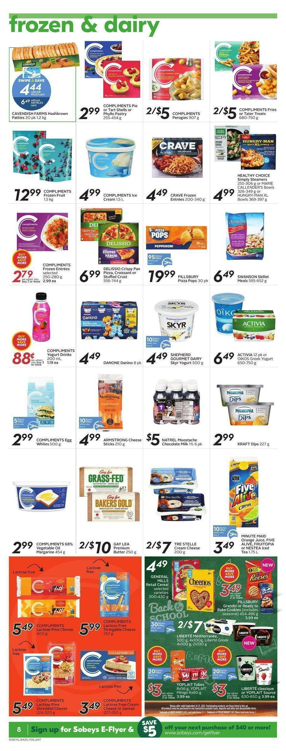 Sobeys Flyer from September 15