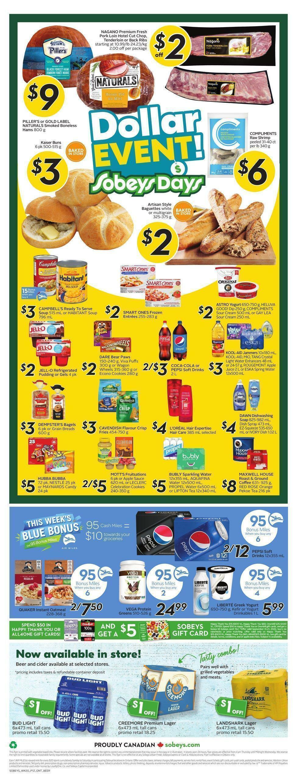 Sobeys Flyer from September 15