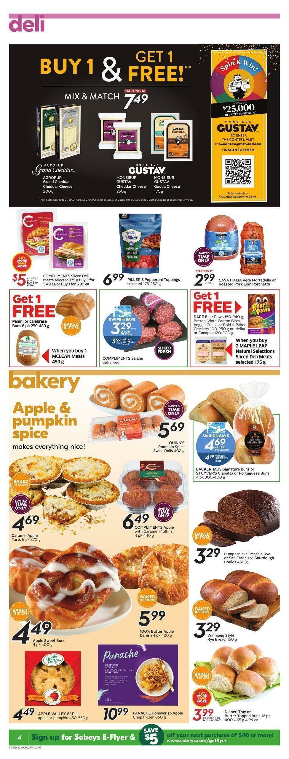 Sobeys Flyer from September 15