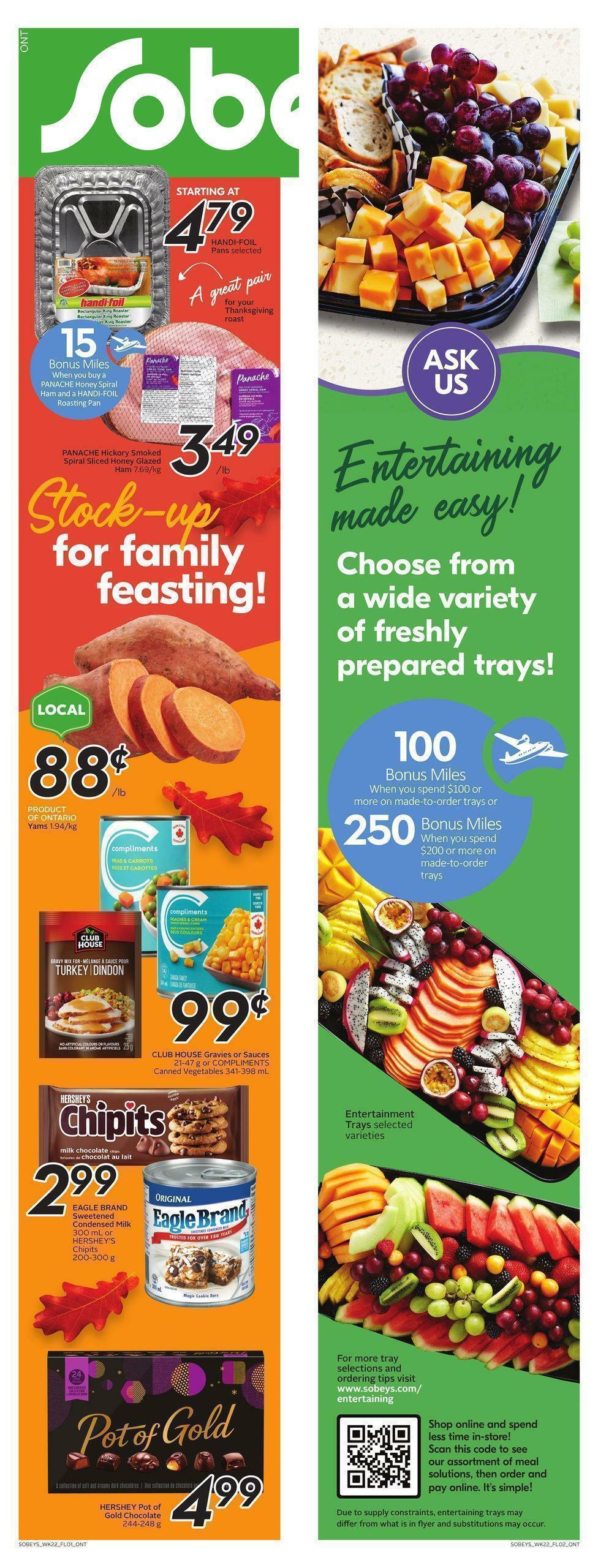 Sobeys Flyer from September 29