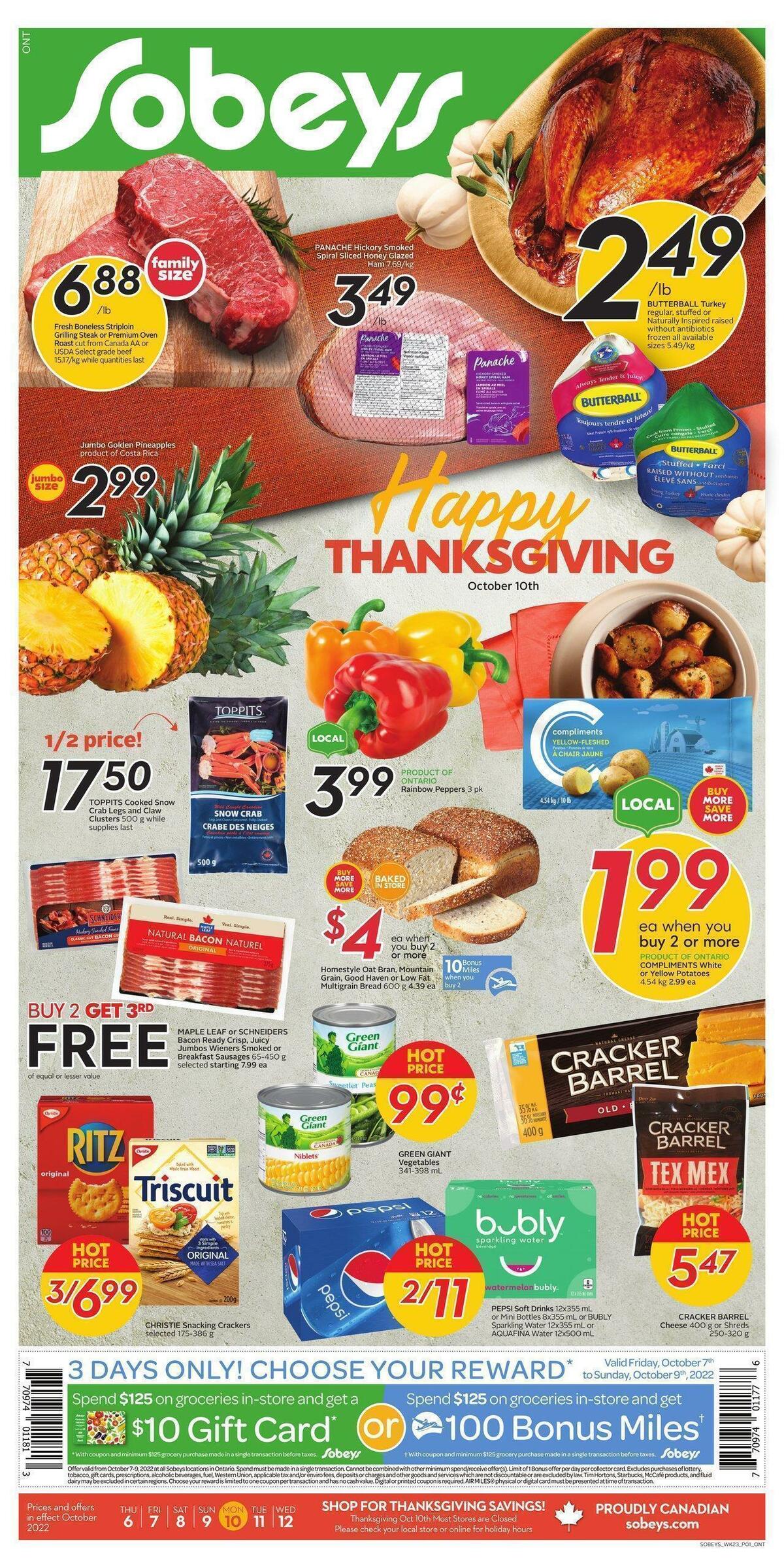 Sobeys Flyer from October 6