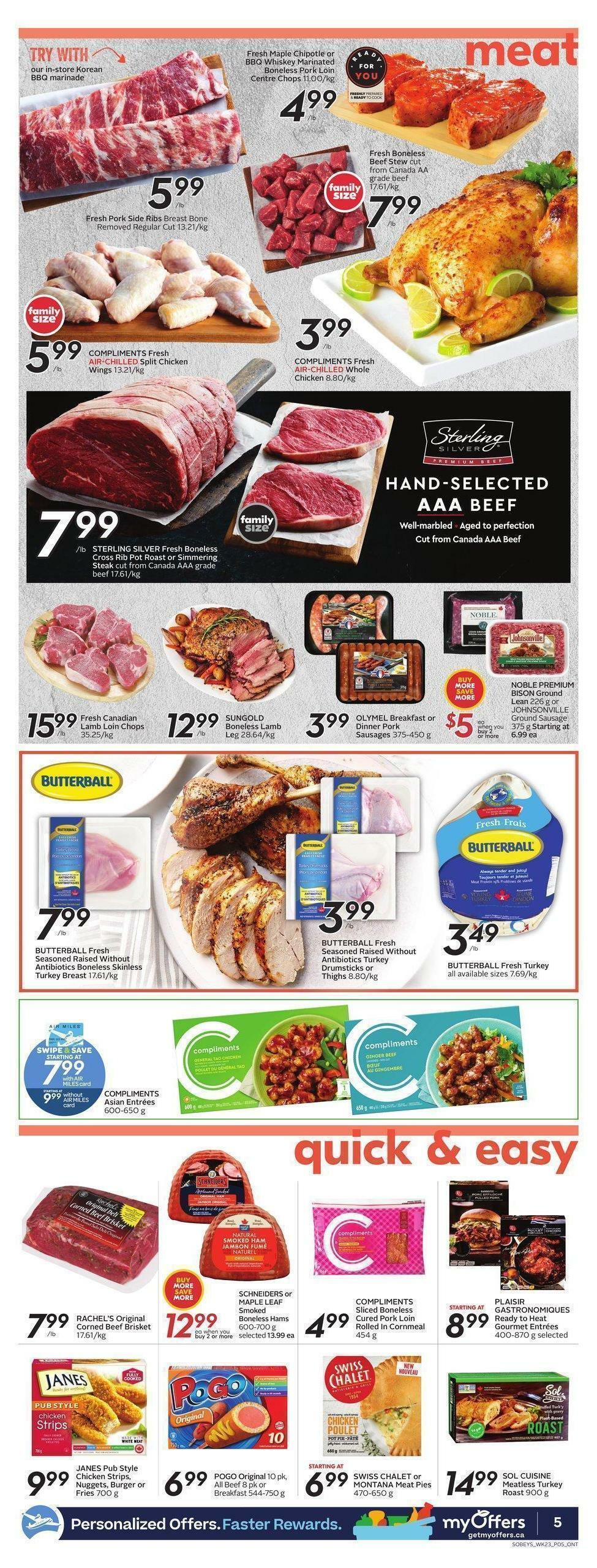 Sobeys Flyer from October 6
