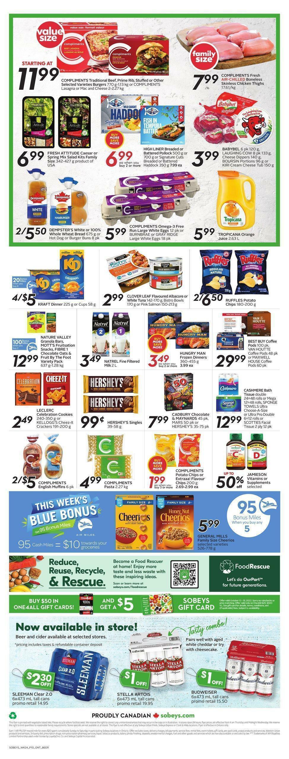 Sobeys Flyer from October 13