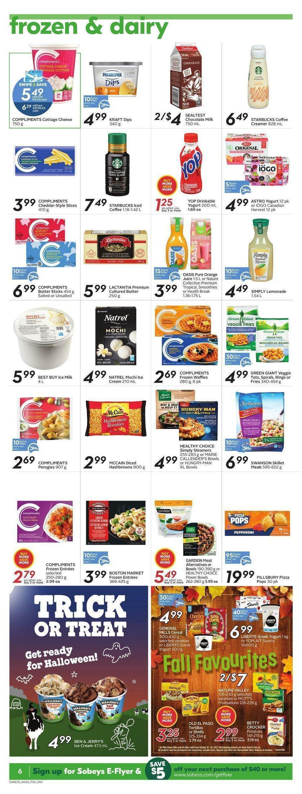 Sobeys Flyer from October 20