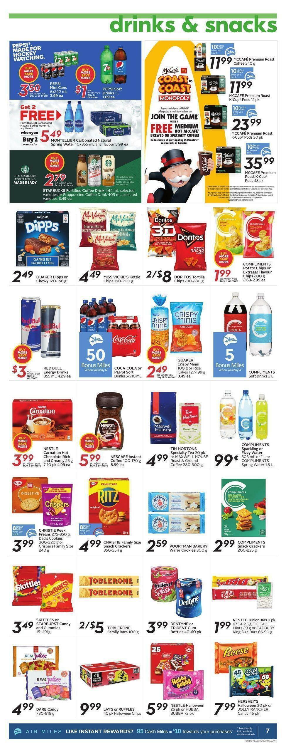 Sobeys Flyer from October 27