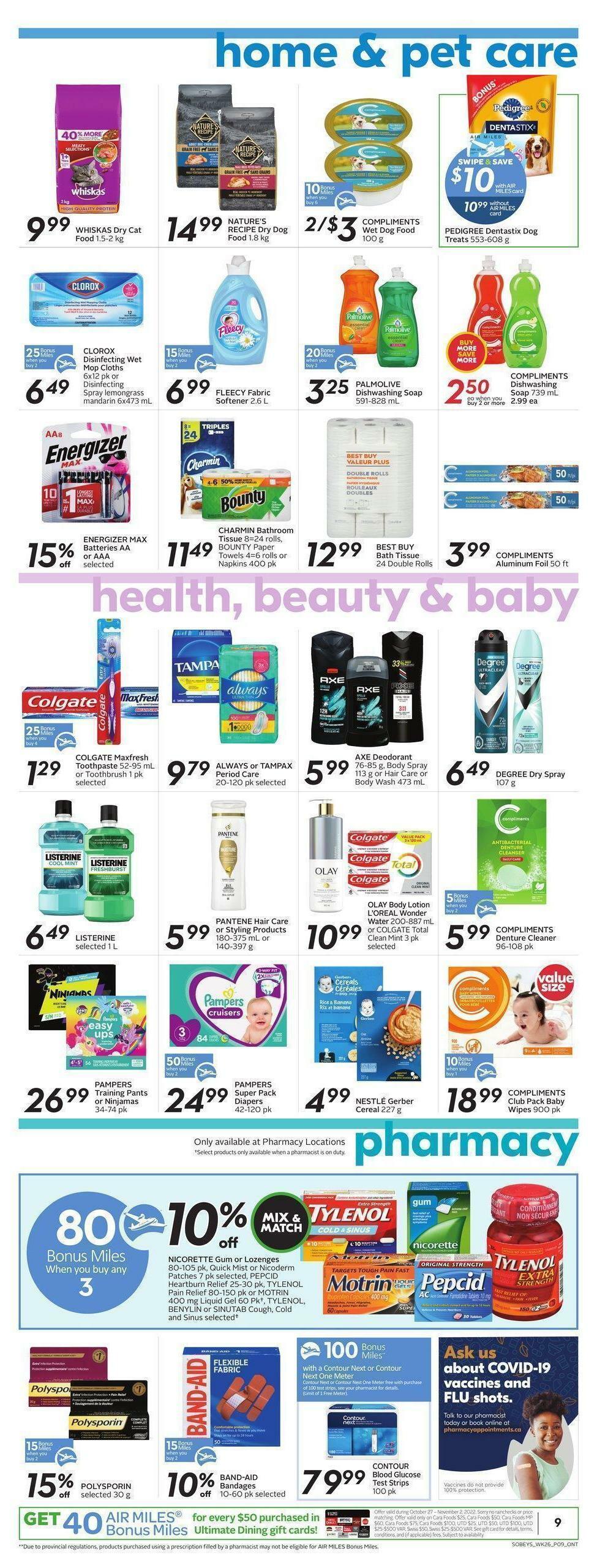 Sobeys Flyer from October 27
