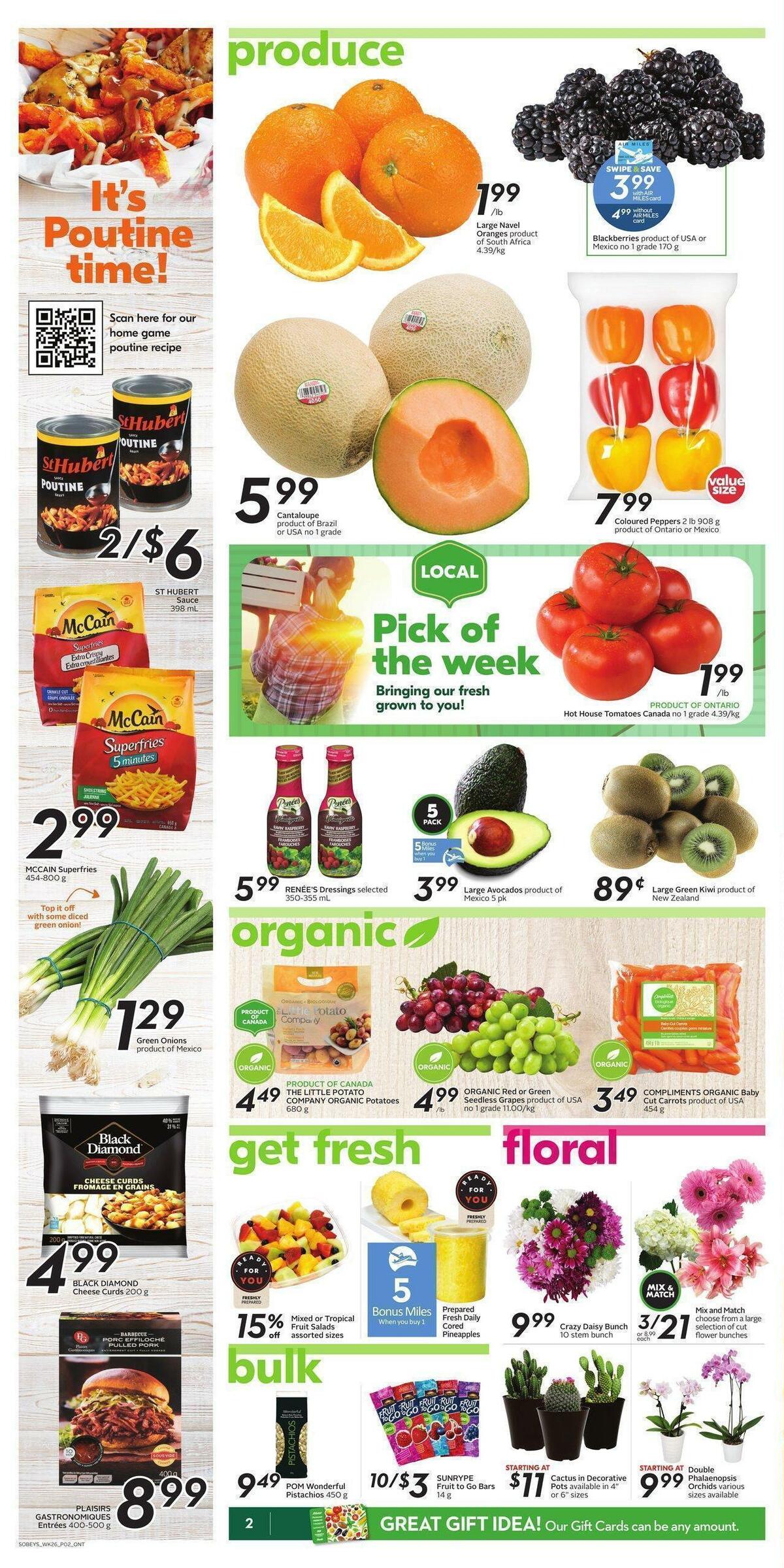 Sobeys Flyer from October 27