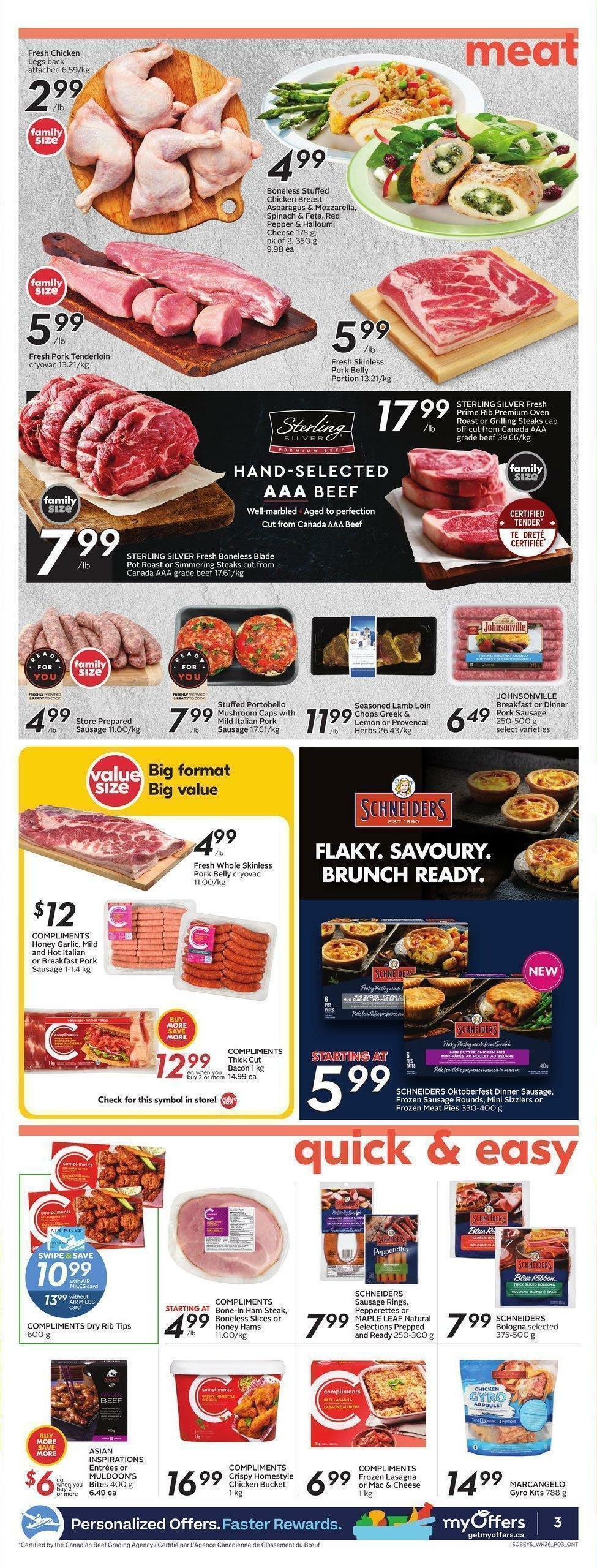 Sobeys Flyer from October 27