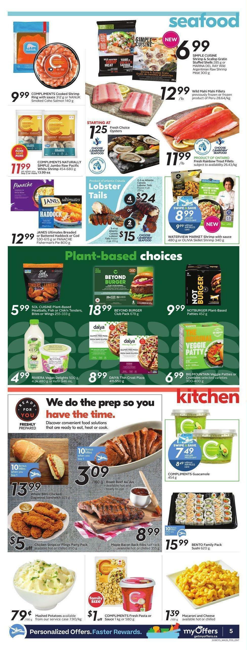 Sobeys Flyer from October 27