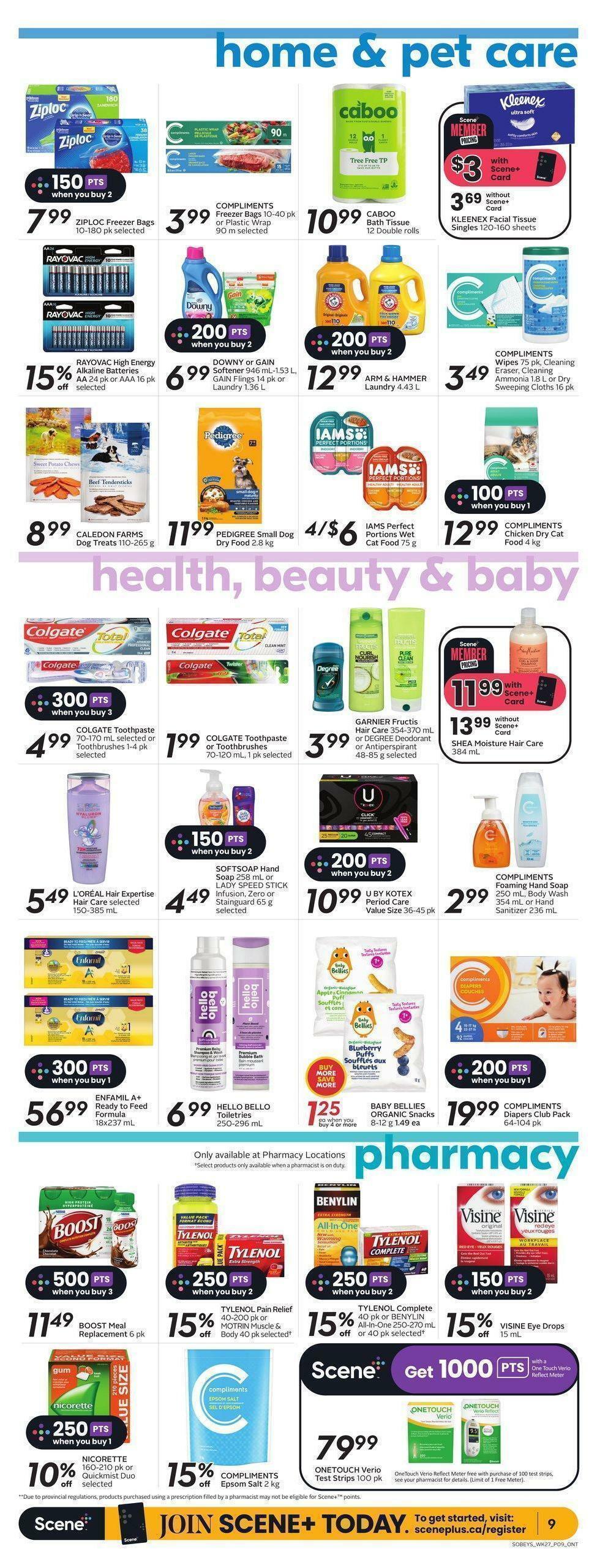Sobeys Flyer from November 3