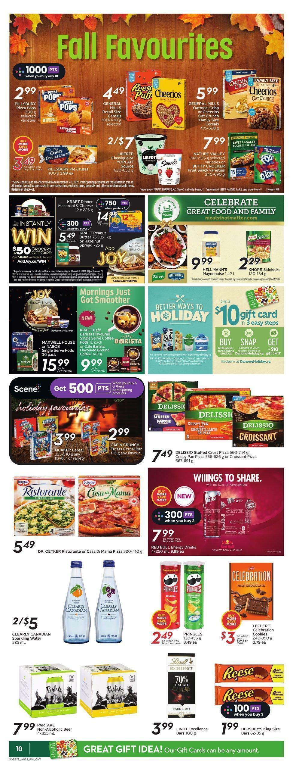 Sobeys Flyer from November 3