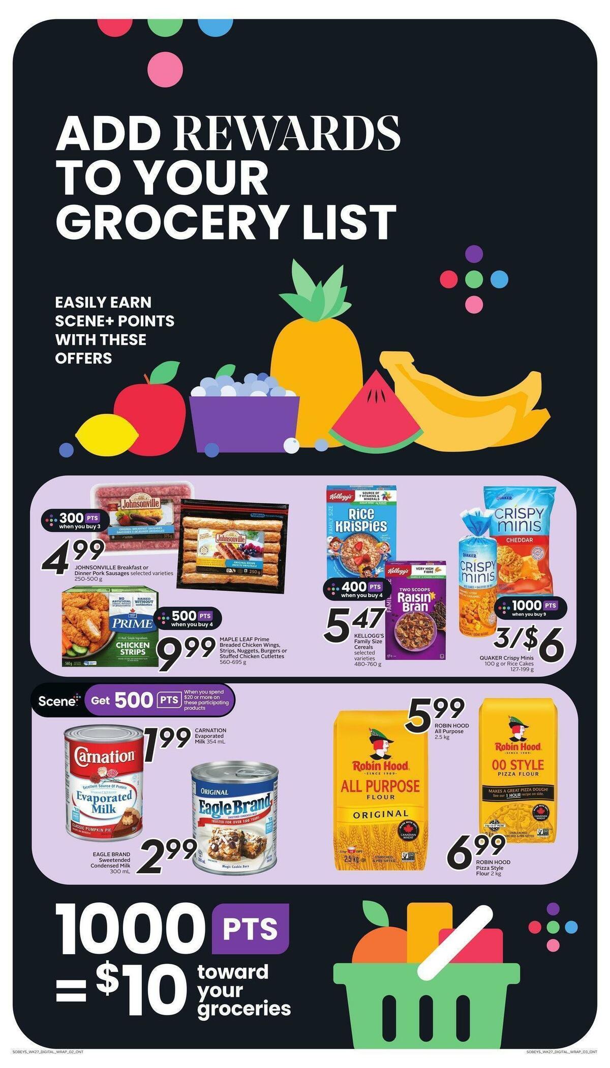 Sobeys Flyer from November 3