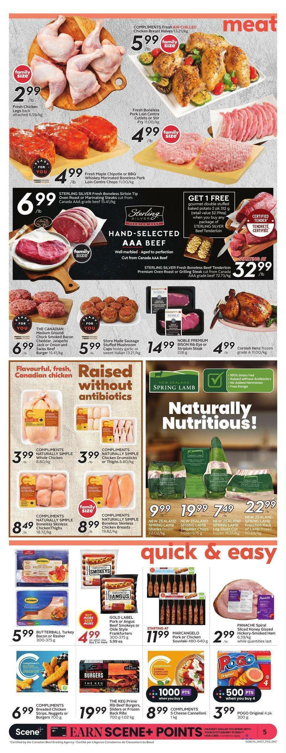 Sobeys Flyer from November 3
