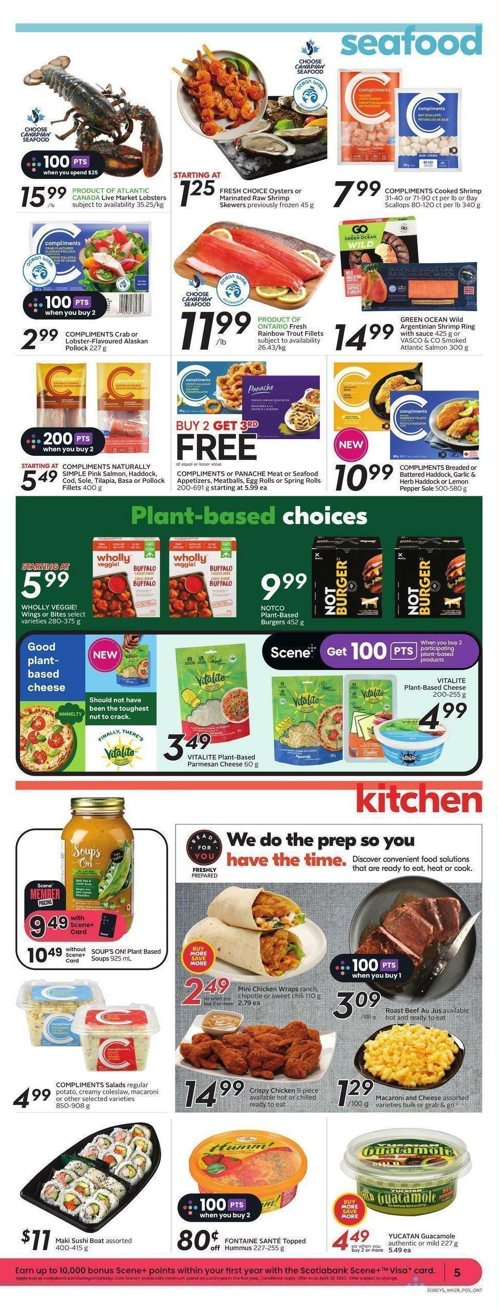 Sobeys Flyer from November 10
