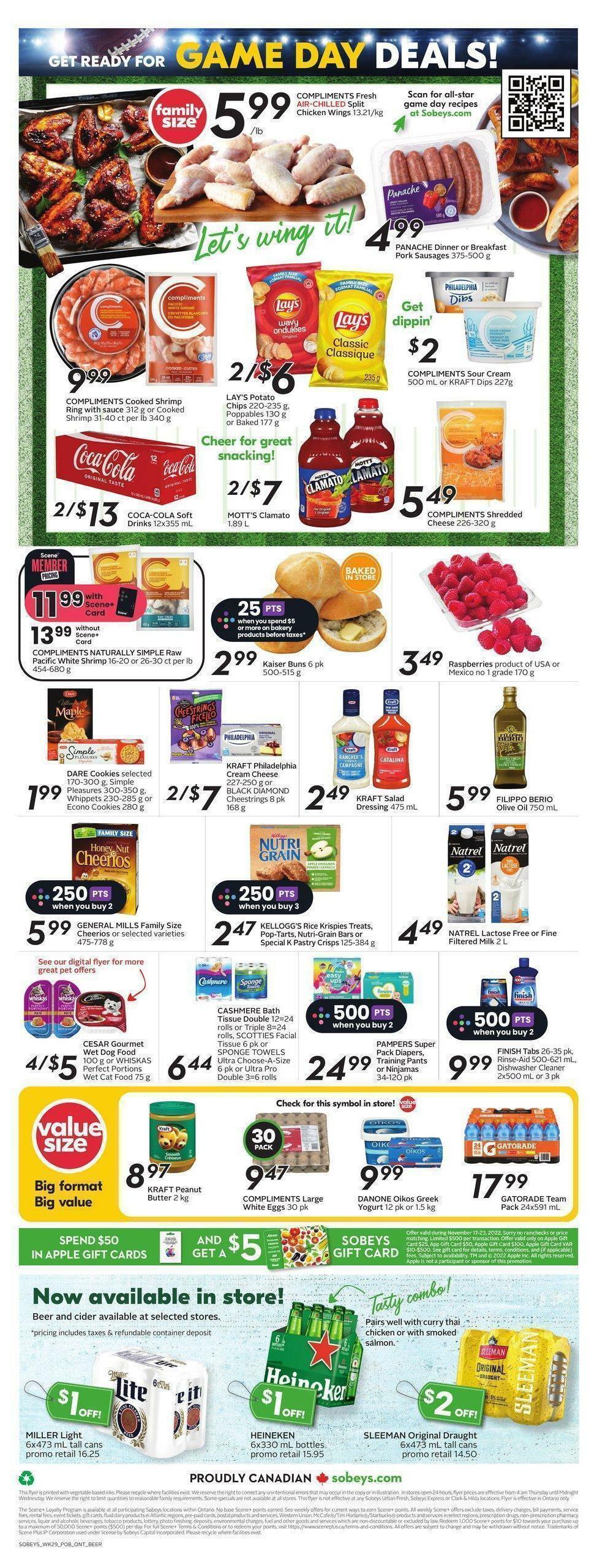 Sobeys Flyer from November 17