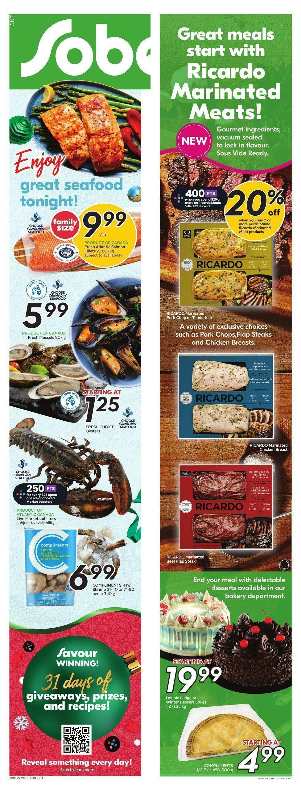 Sobeys Flyer from December 1