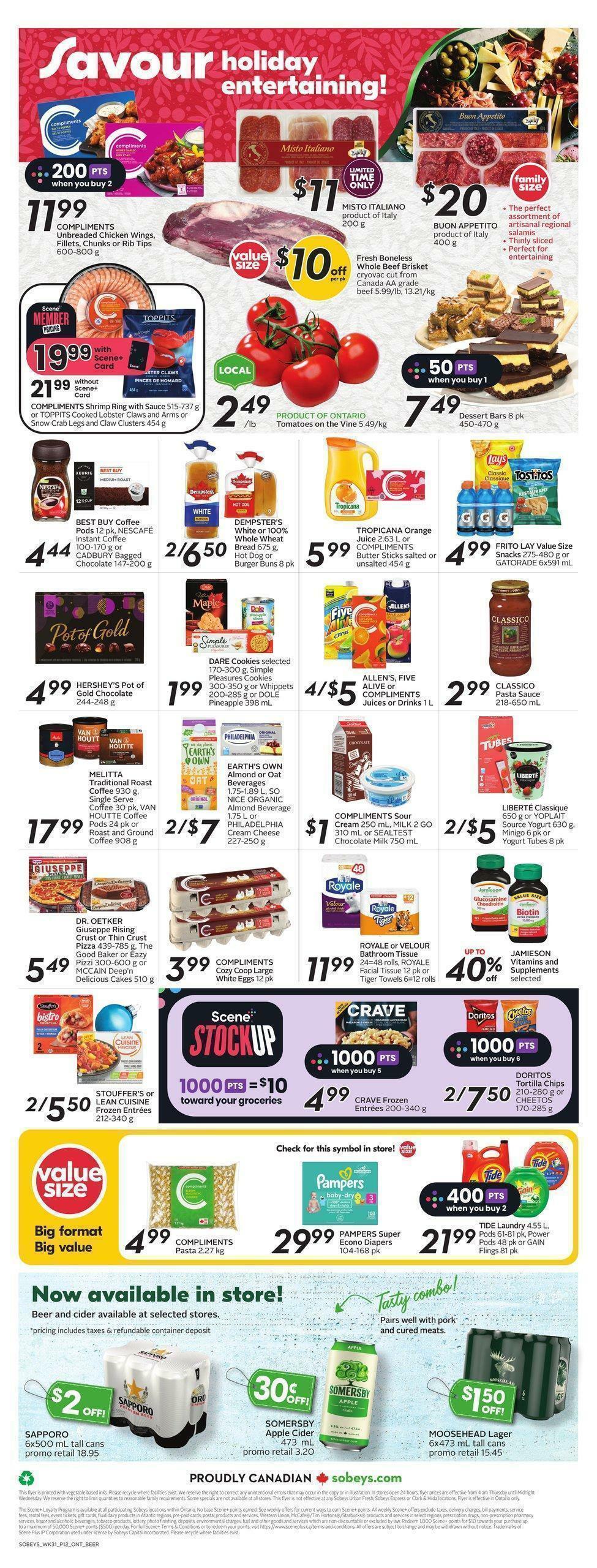 Sobeys Flyer from December 1