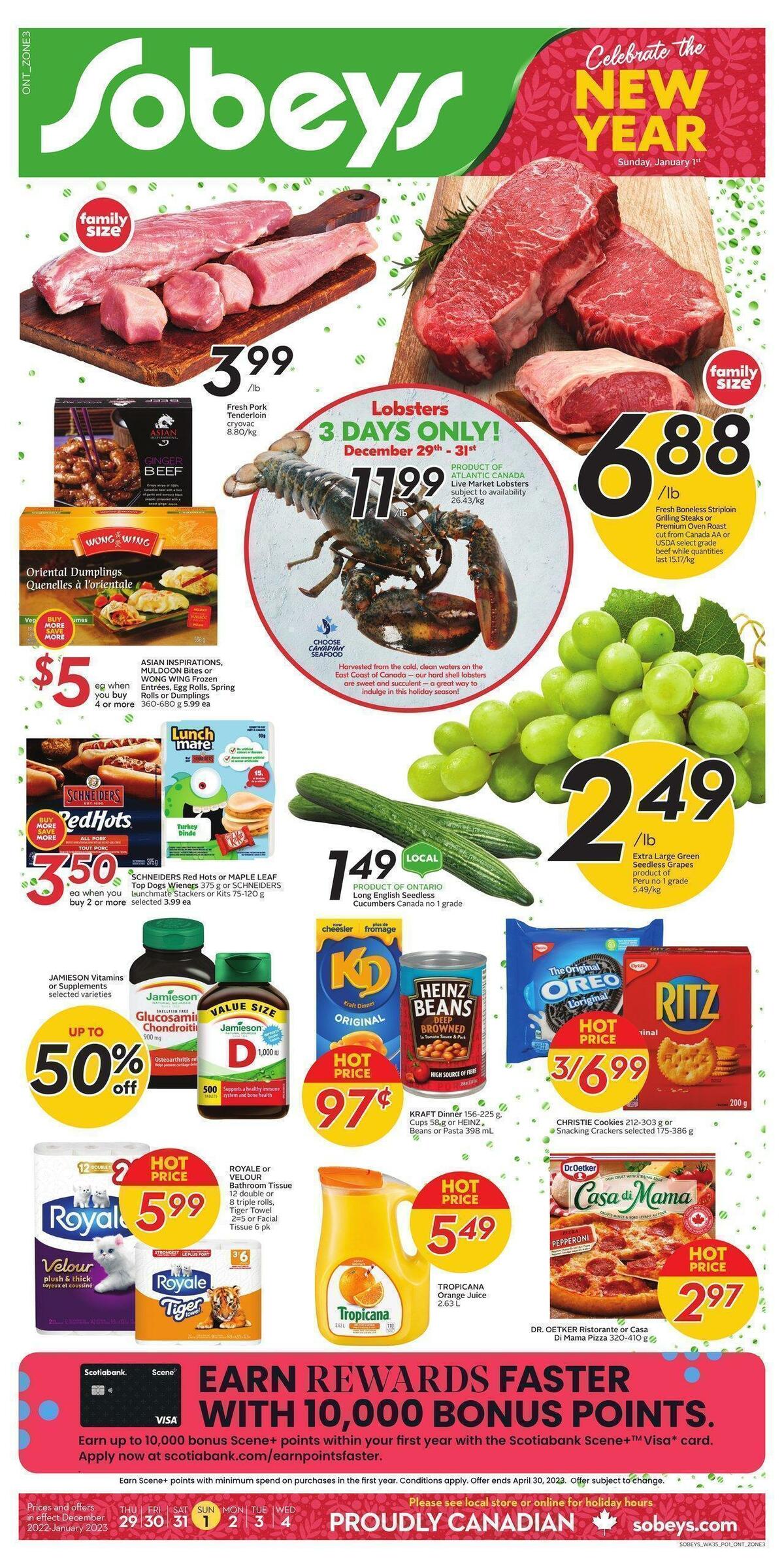 Sobeys Flyer from December 29