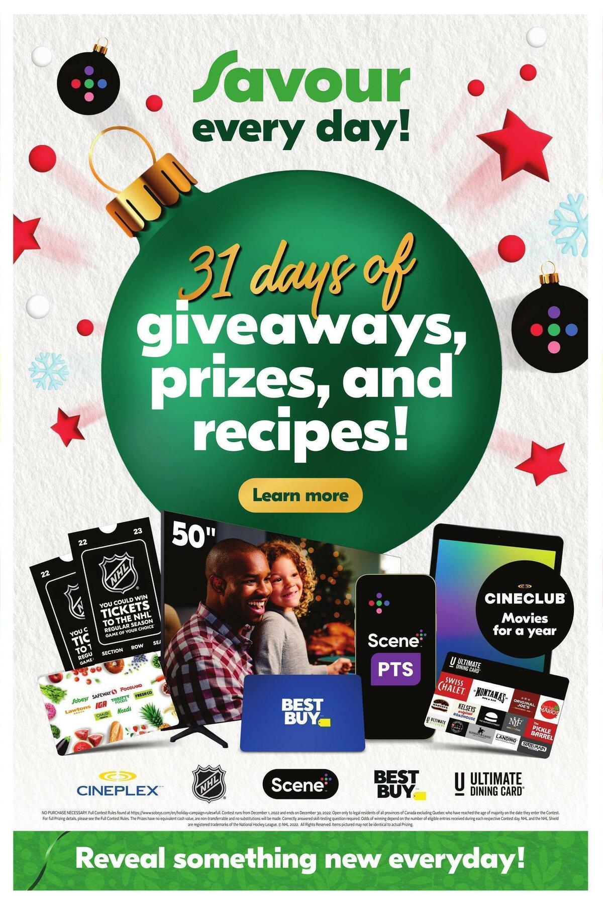 Sobeys Flyer from December 29