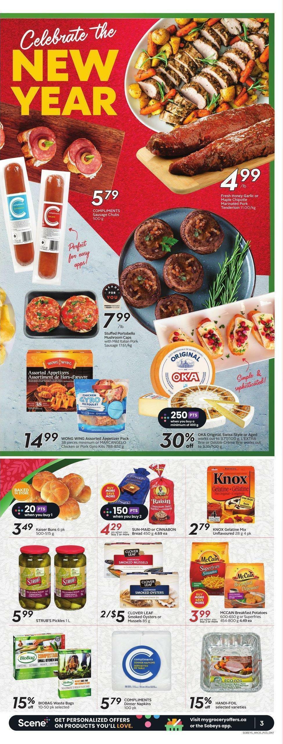 Sobeys Flyer from December 29