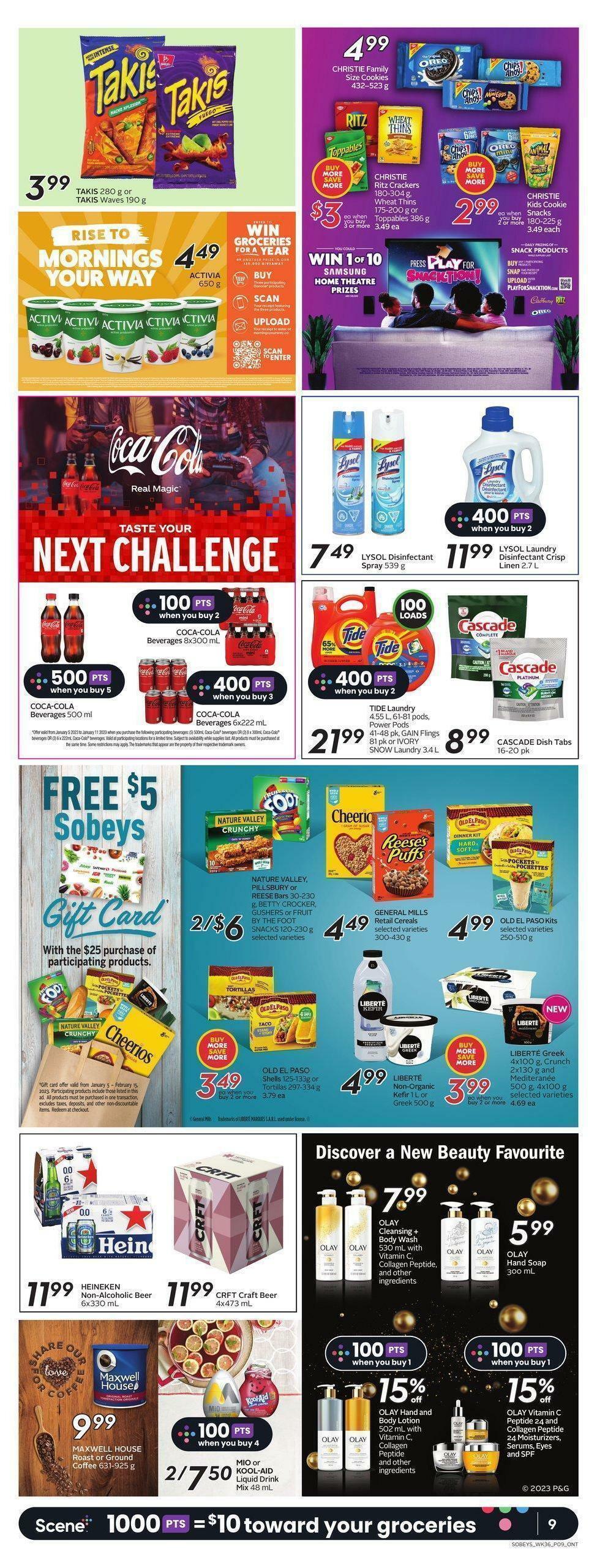 Sobeys Flyer from January 5