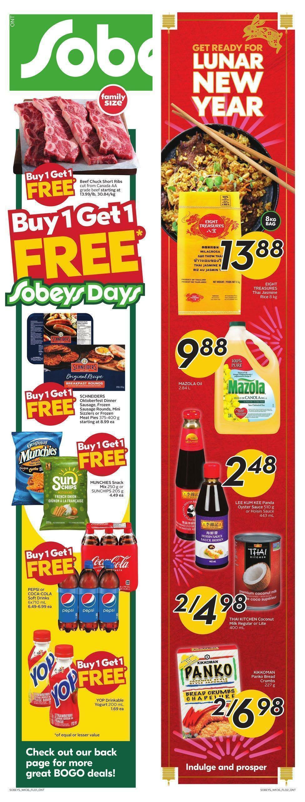 Sobeys Flyer from January 5