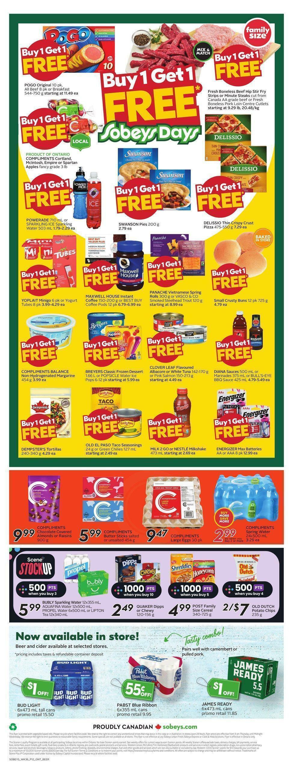 Sobeys Flyer from January 5