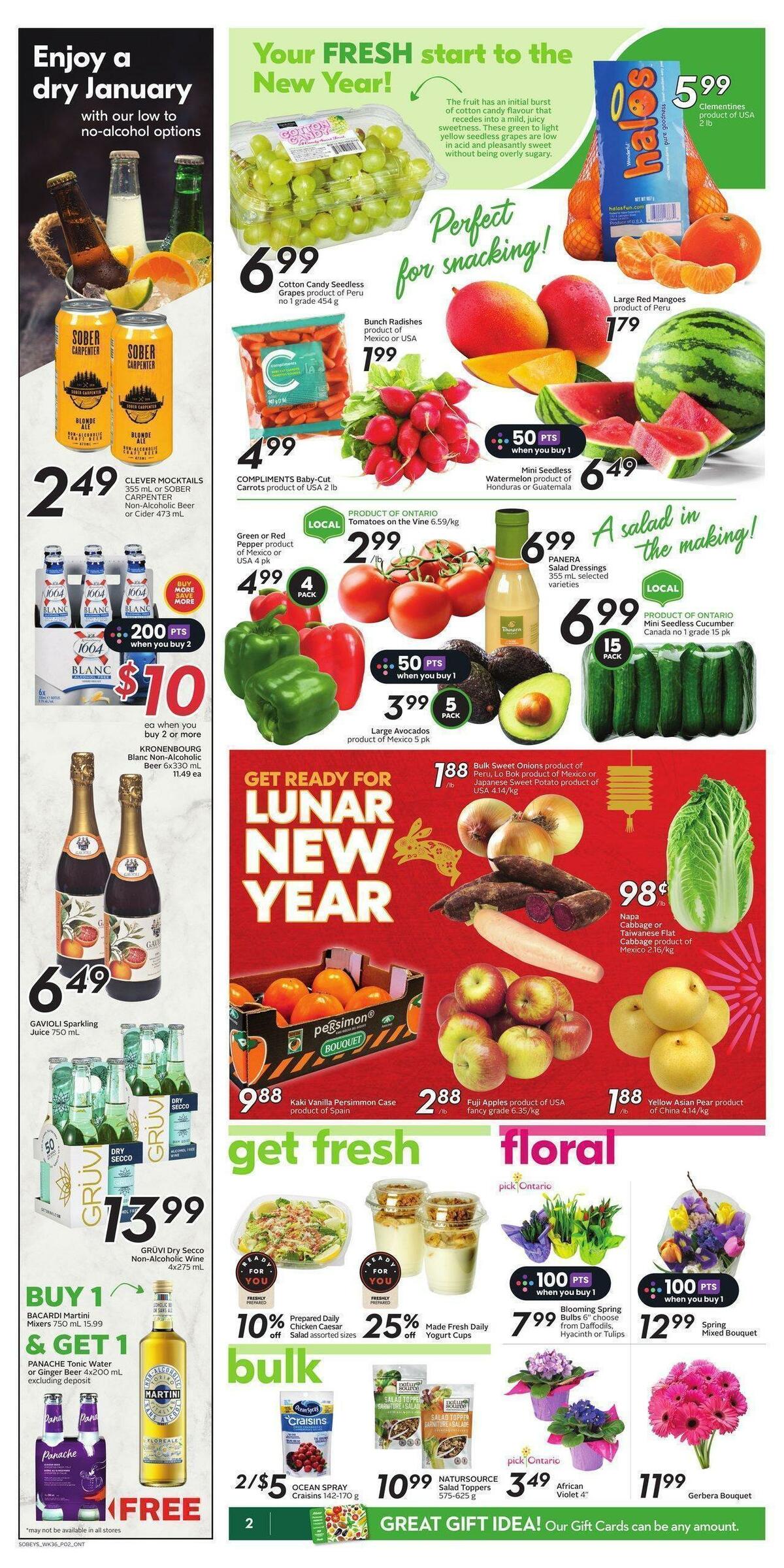 Sobeys Flyer from January 5