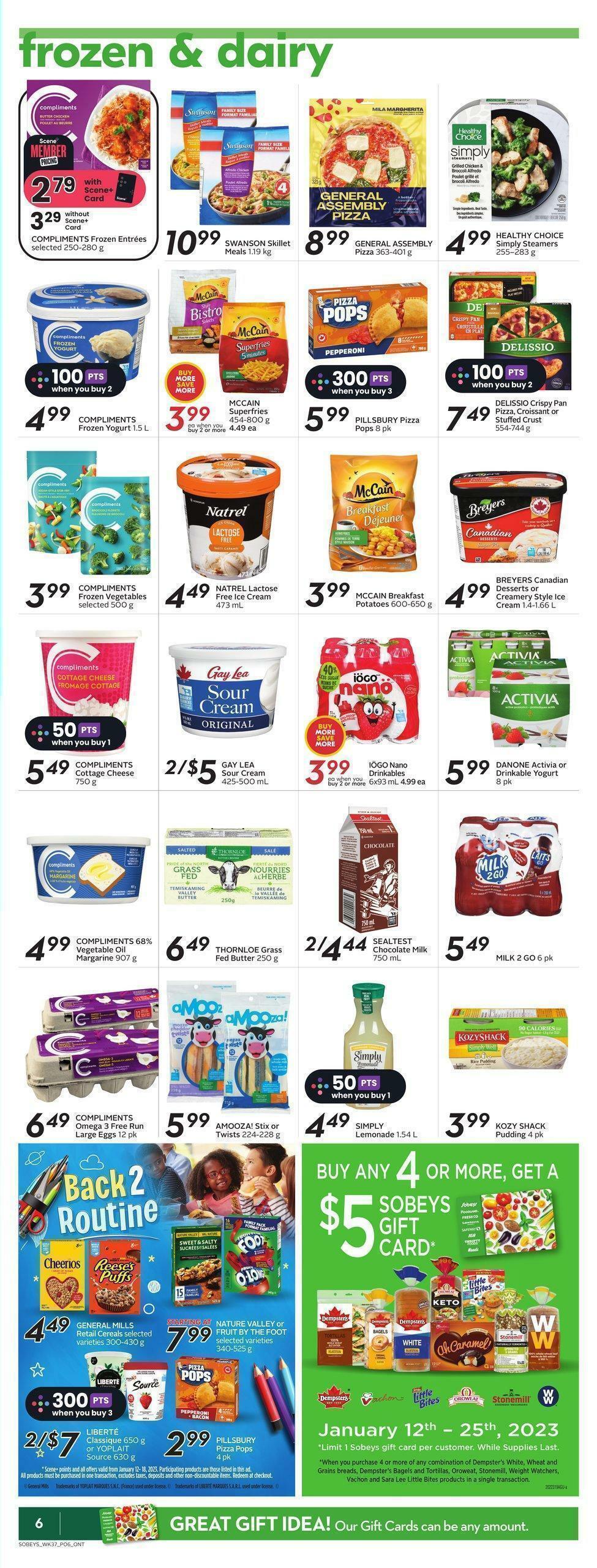 Sobeys Flyer from January 12