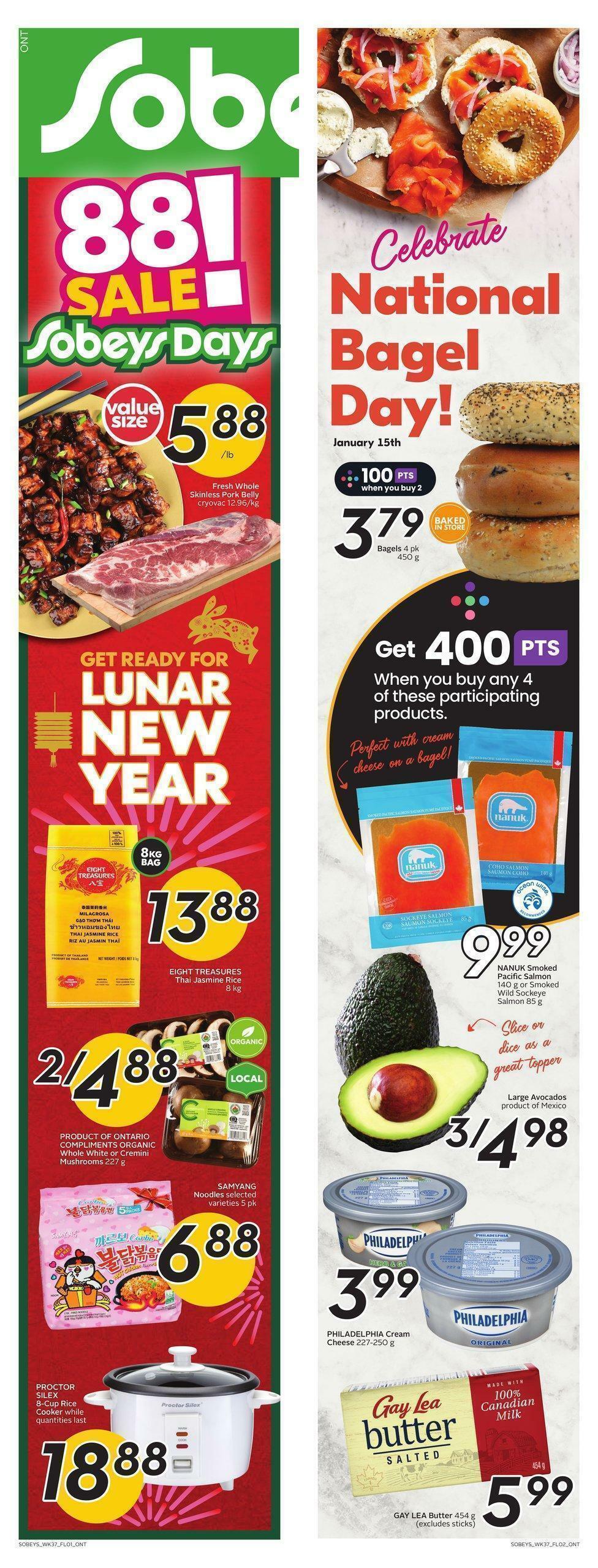 Sobeys Flyer from January 12