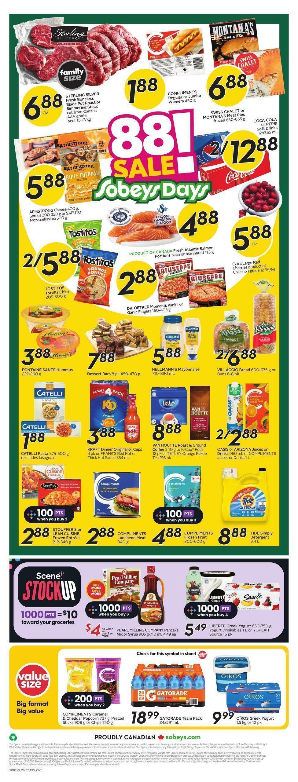 Sobeys Flyer from January 12
