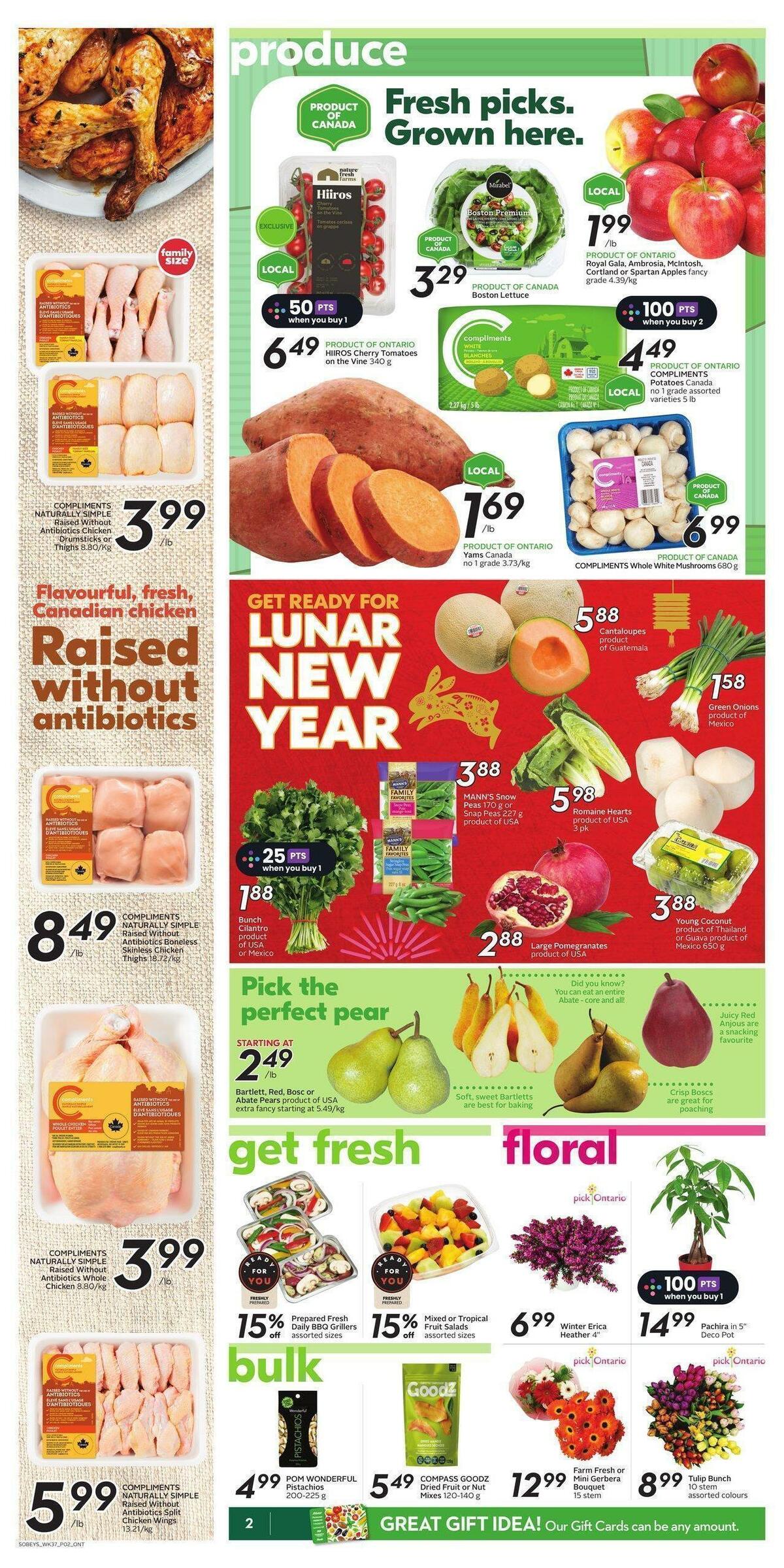 Sobeys Flyer from January 12