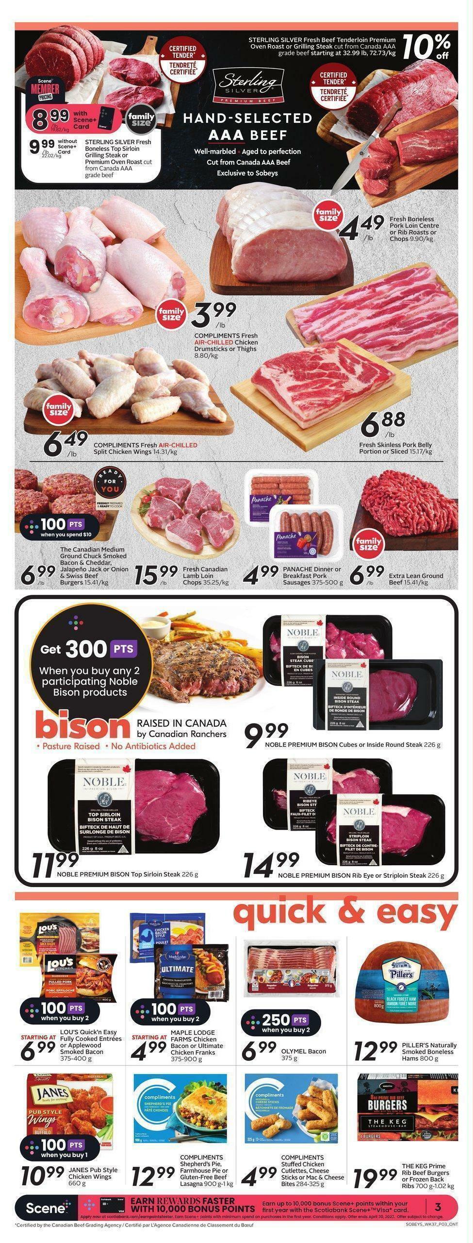 Sobeys Flyer from January 12