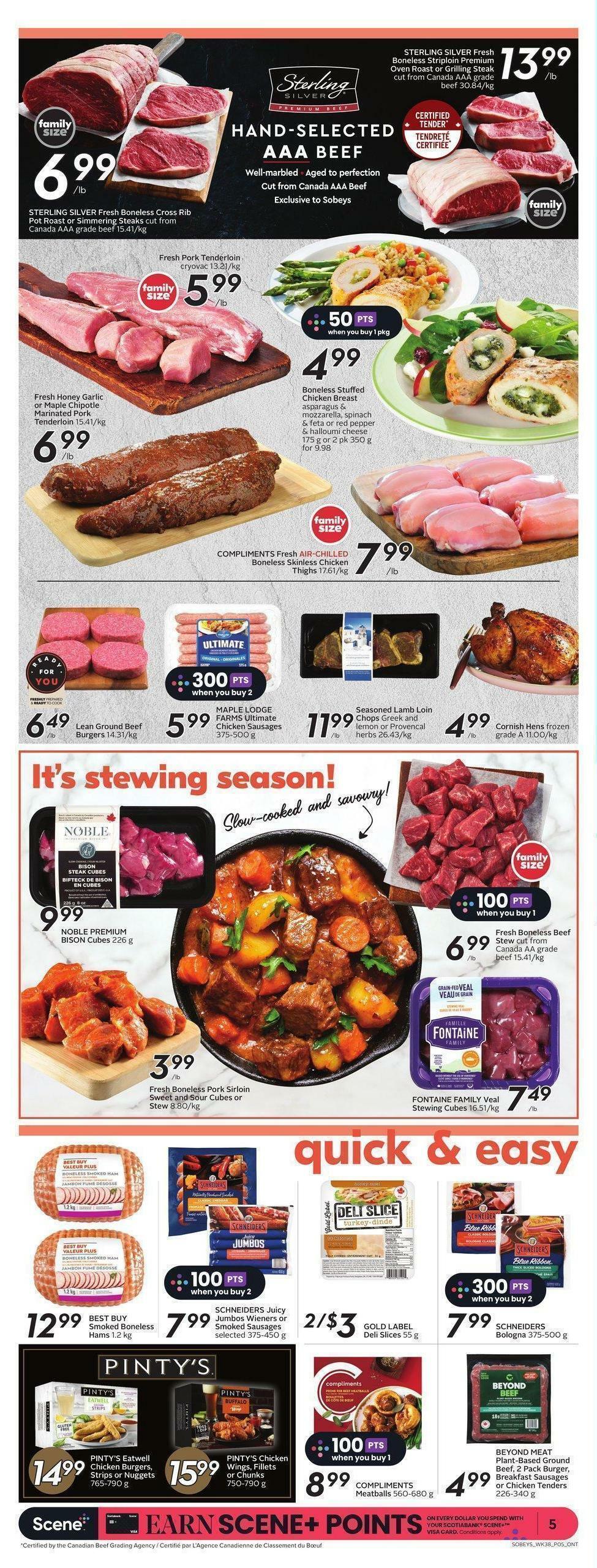 Sobeys Flyer from January 19