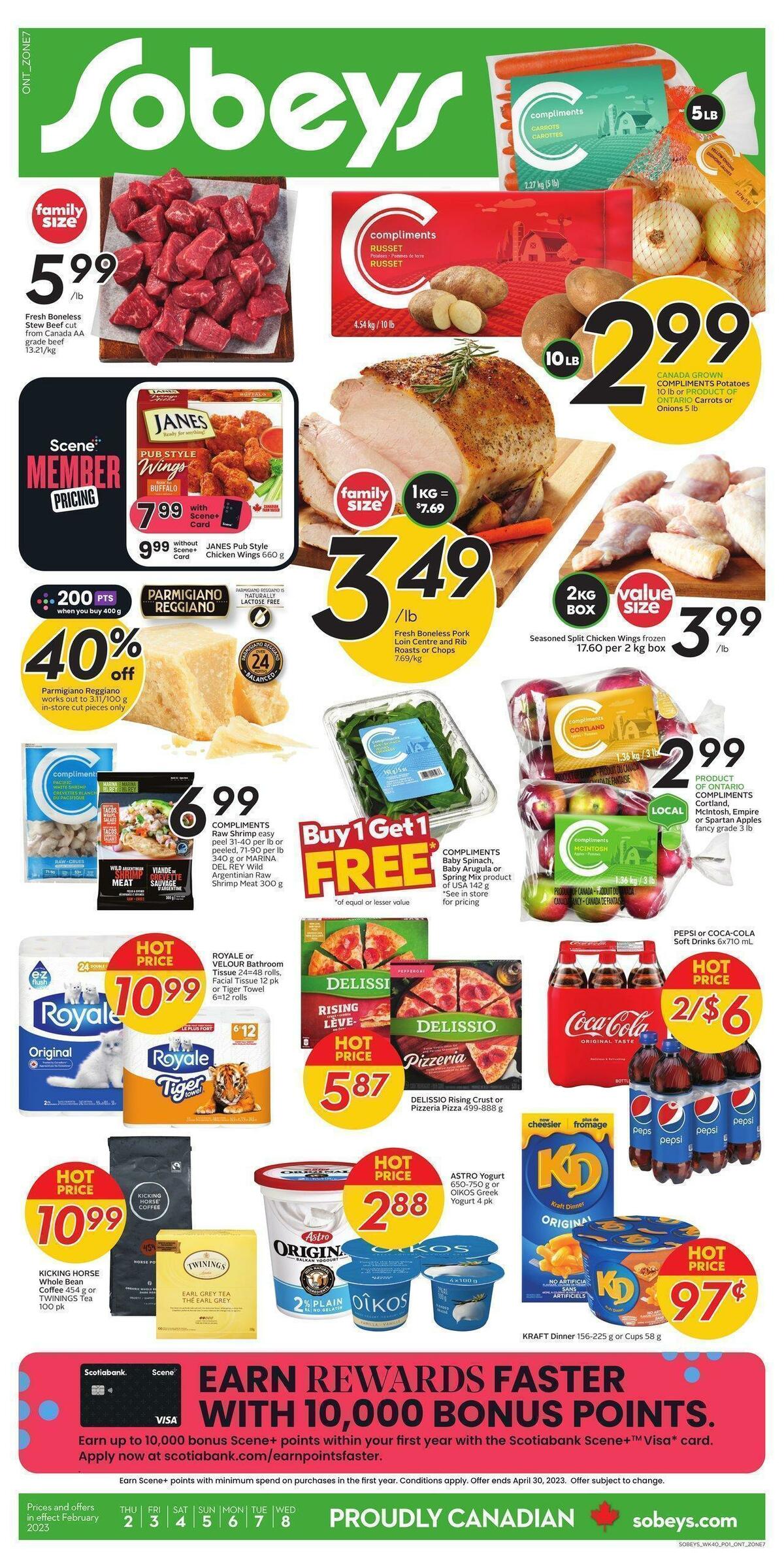 Sobeys Flyer from February 2