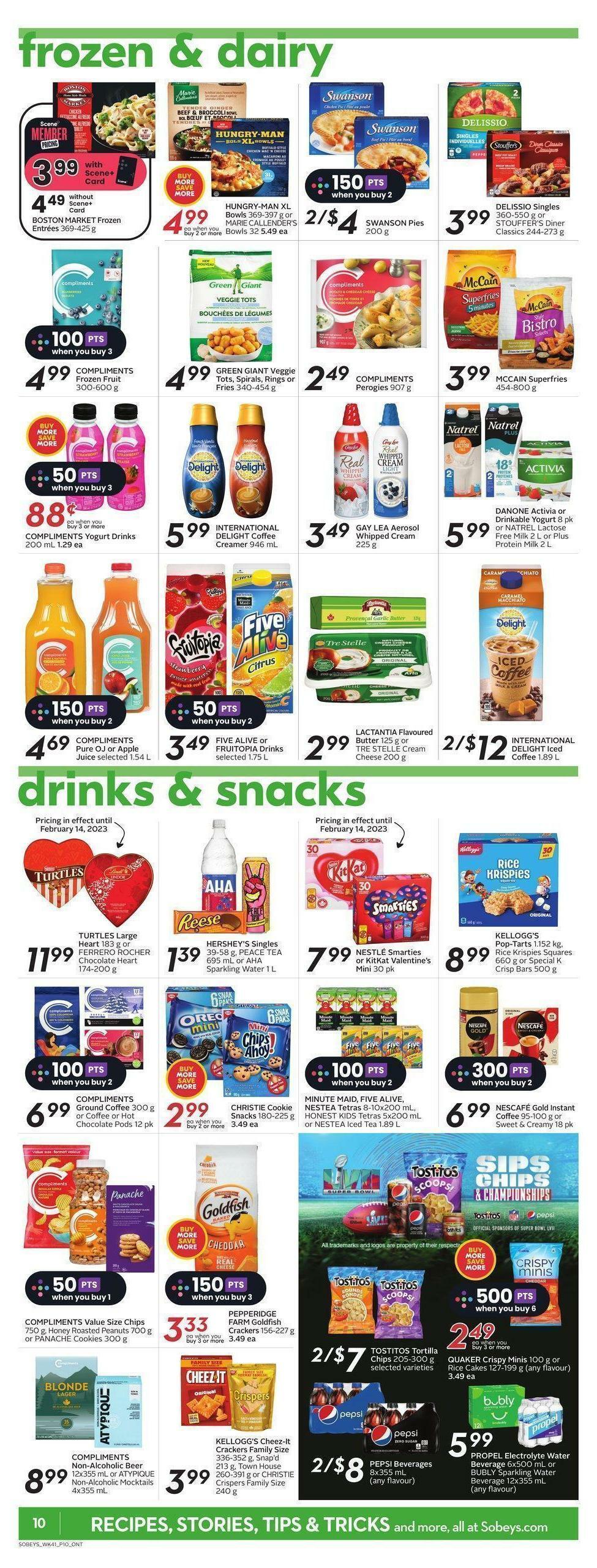 Sobeys Flyer from February 9