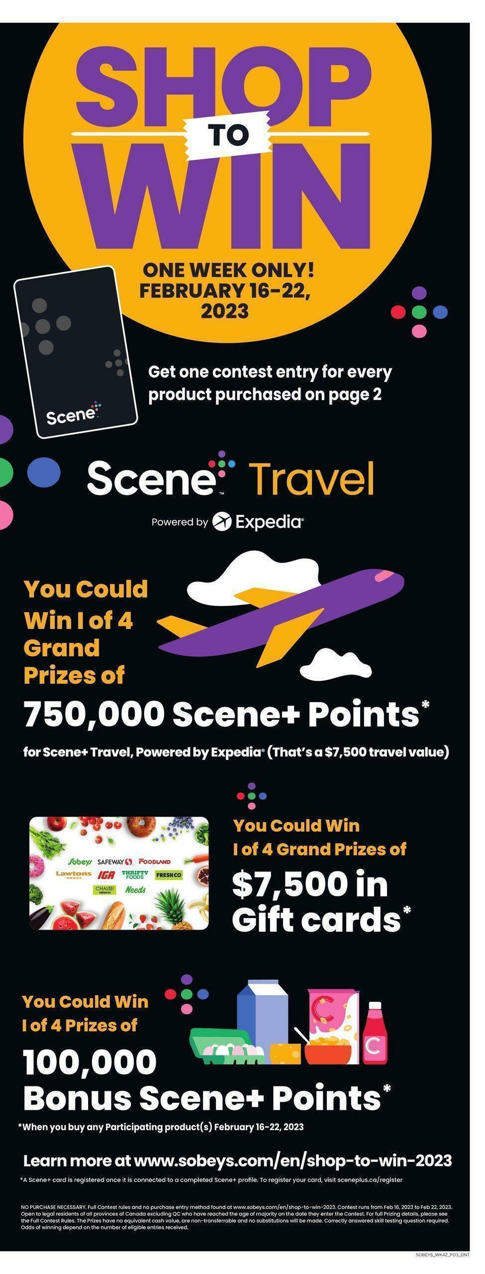 Sobeys Flyer from February 16