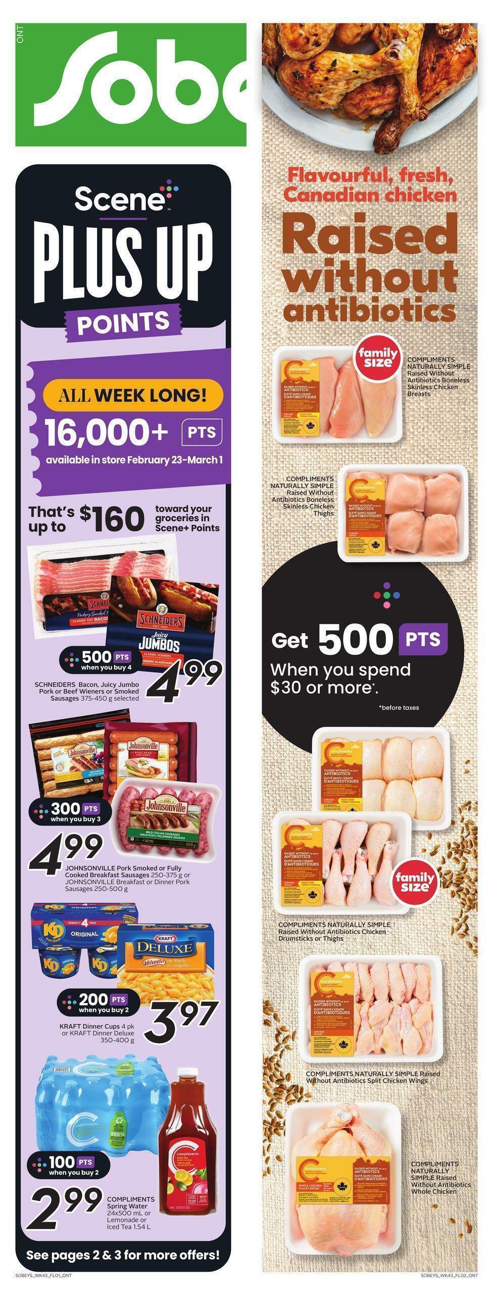 Sobeys Flyer from February 23