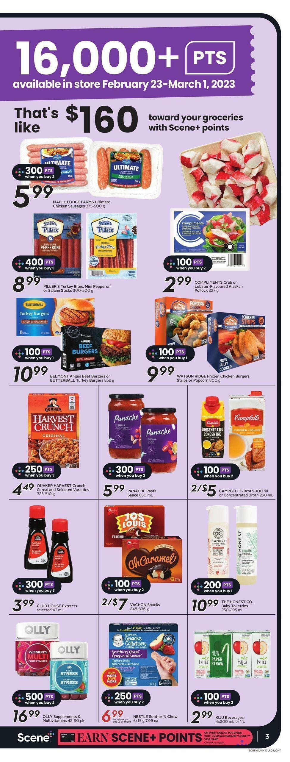 Sobeys Flyer from February 23
