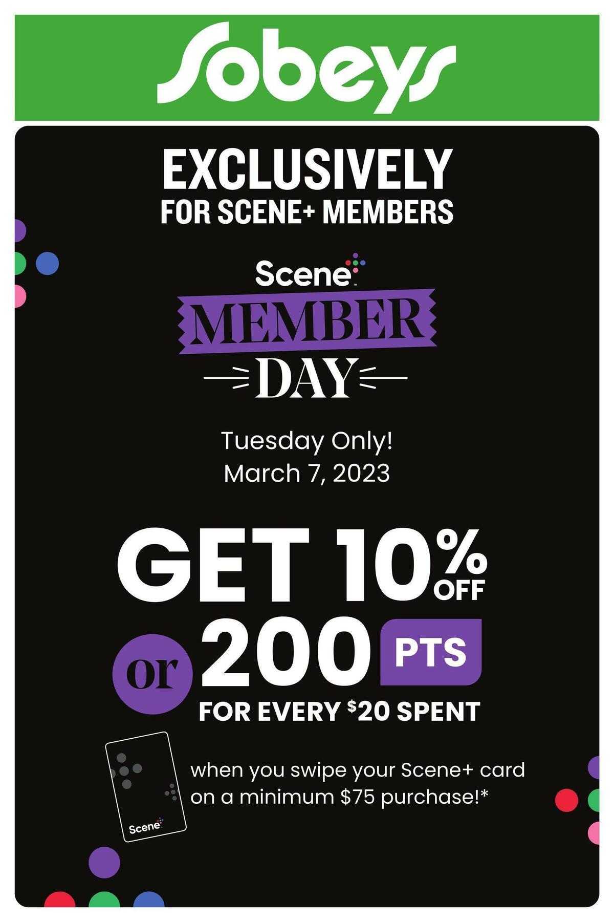 Sobeys Flyer from March 2